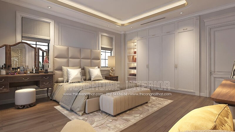 Giường ngủ bọc da Giường ngủ bọc da